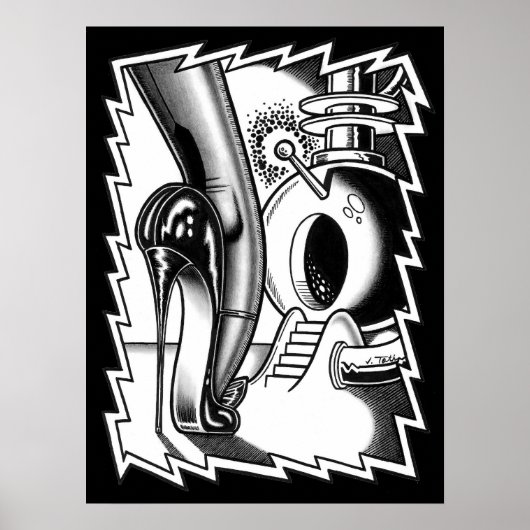 Poster Madam Mars™/Teleportation Chamber (Devant)