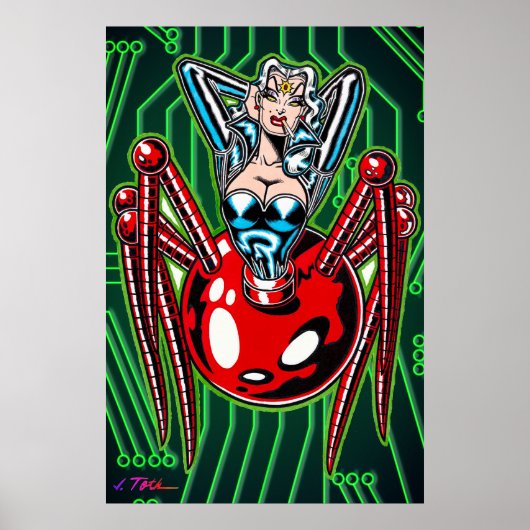 Poster Madam Mechanism™/Mecha Spider  (Devant)