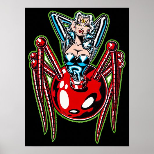 Poster Madam Mechanism™/Mecha Spider (Devant)