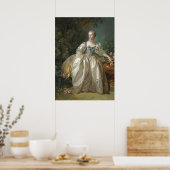 Poster Madame Bergeret - François Boucher Beaux Arts (Cuisine)