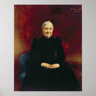 Poster Madame Bonnat, la mère de l'artiste, 1893