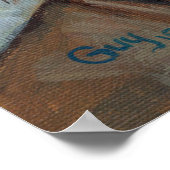 Poster Madame Buffy Dumplin in Her Boudoir Pet Portrait (Coin)