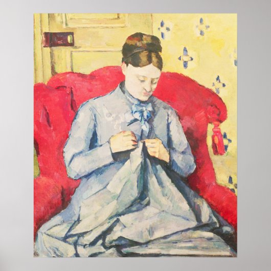 Poster Madame Cezanne couture (Devant)