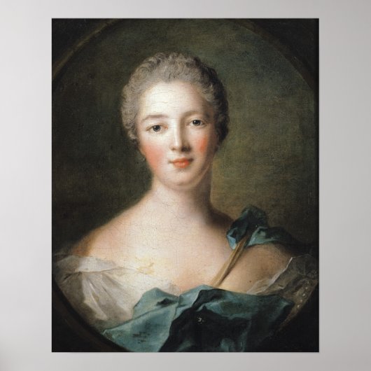 Poster Madame de Pompadour 1748 (Devant)
