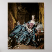 Poster Madame de Pompadour, 1756 (Devant)