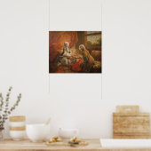 Poster Madame de Pompadour dans le rôle de la chancelière (Cuisine)