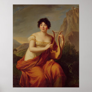 Poster Madame de Stael as Corinne