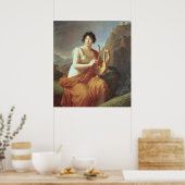 Poster Madame de Stael, Corinne, 1809 (Cuisine)
