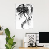 Poster "Madame Decadence" (Bureau à domicile)