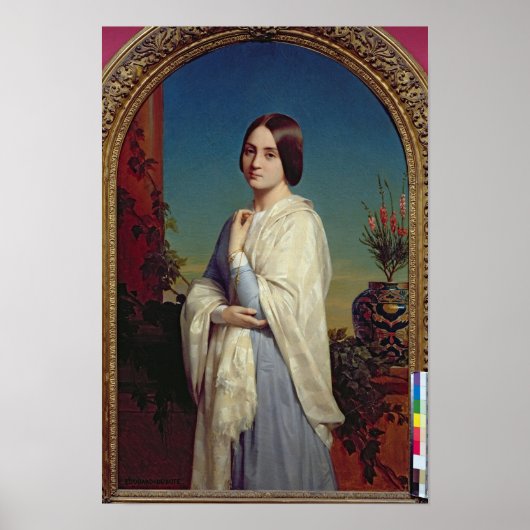 Poster Madame Edouard Dubufe 1842 (Devant)