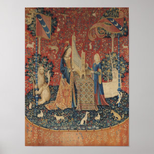 Poster Madame et la licorne : 'Hearing