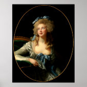 Poster Madame Grand par Elisabeth Louise Vigée Le Brun (Devant)