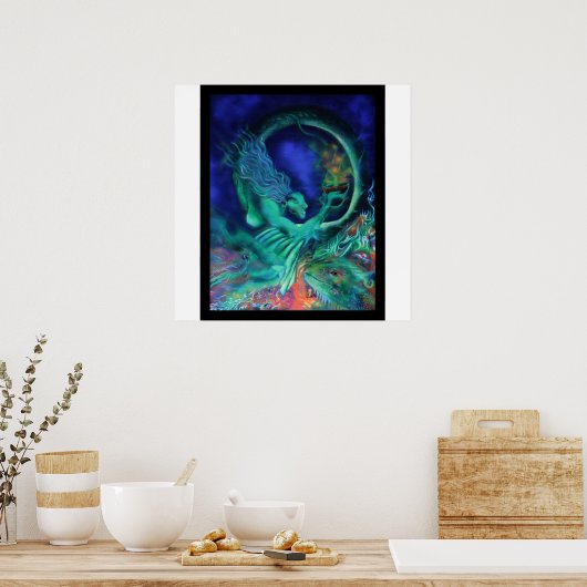 Poster Madame grecque (Cuisine)