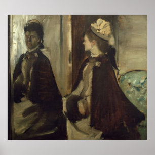Poster Madame Jeantaud d'Edgar Degas dans le miroir