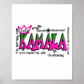 Poster Madame la Présidente Kamala Harris 2024 (Devant)