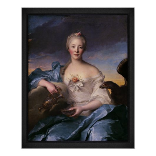 Poster Madame Le Fèvre de Caumartin comme Hebe (Devant)