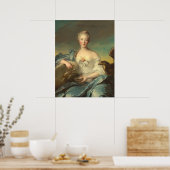 Poster Madame Le Fèvre - Jean-Marc Nattier Beaux-Arts (Cuisine)