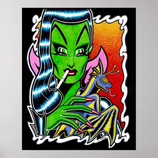 Poster Madame Mars est ravie (Devant)