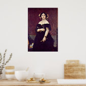 Poster Madame Moitessier par Jean Auguste Dominique Ingre (Cuisine)