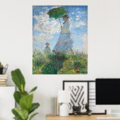 Poster Madame Monet et son fils (Bureau à domicile)