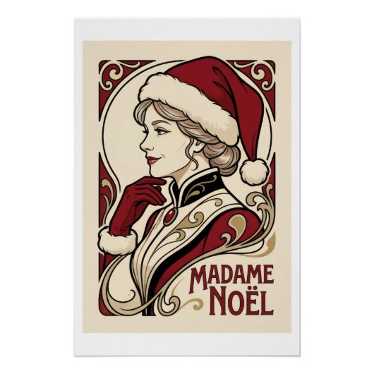 Poster Madame Noël (Devant)