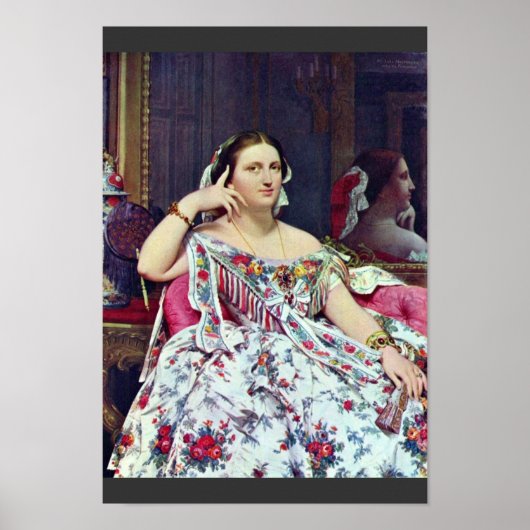 Poster Madame Paul-Sigisbert Moitessier Née Marie-Clotild (Devant)