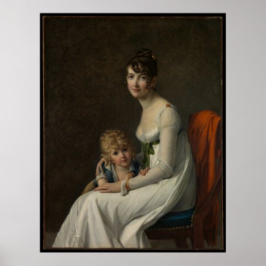 Poster Madame Philippe Panon Desbassayns de Richemont (Devant)