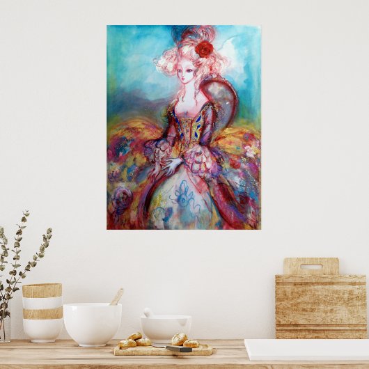 POSTER MADAME POMPADOUR (Cuisine)