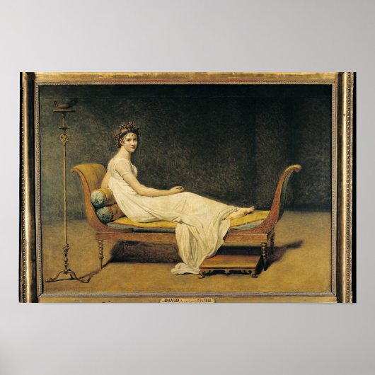 Poster Madame Recamier, 1800 (Devant)