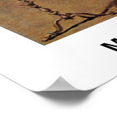 Poster Madame Recamier-Portrait.Par Jacques-Louis David (Coin)