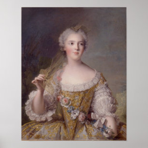 Poster Madame Sophie de France - Jean-Marc Nattier