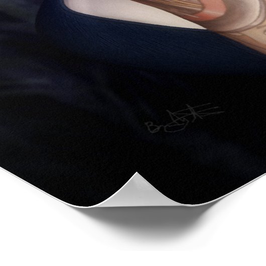 Poster Madame Sophie Vampire Reine Poster/toile Imprimer (Coin)