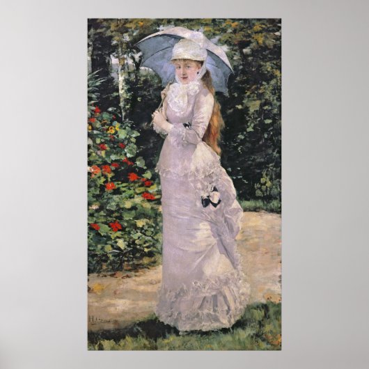 Poster Madame Valtesse de la Bigne, 1889 (Devant)