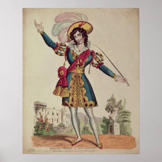 Poster Madame Vestris (Devant)