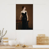 Poster Madame X de John Singer Sargent (Cuisine)