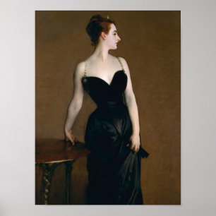 Poster Madame X par John Singer Sargent