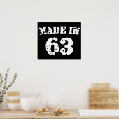 Poster Made In 1963 (Cuisine)