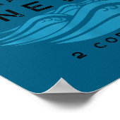 Poster Made New Baptism With Water Splash 2 Corinthians 5 (Coin)