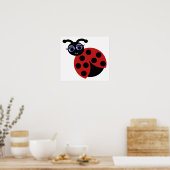 Poster Madeleine LadyBug Toon Imprimer (Cuisine)
