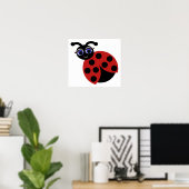 Poster Madeleine LadyBug Toon Imprimer (Bureau à domicile)