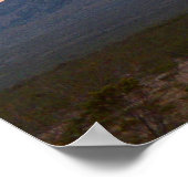 Poster Madera Mountain à la tombée de la nuit, Texas (Coin)