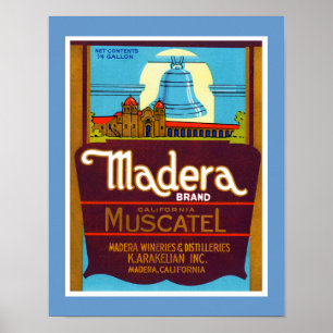 Poster Madera Muscatel
