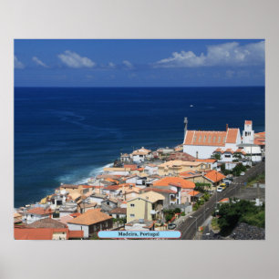 Poster Madère, Portugal