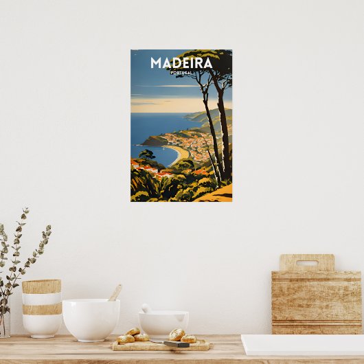 Poster Madère Portugal (Cuisine)