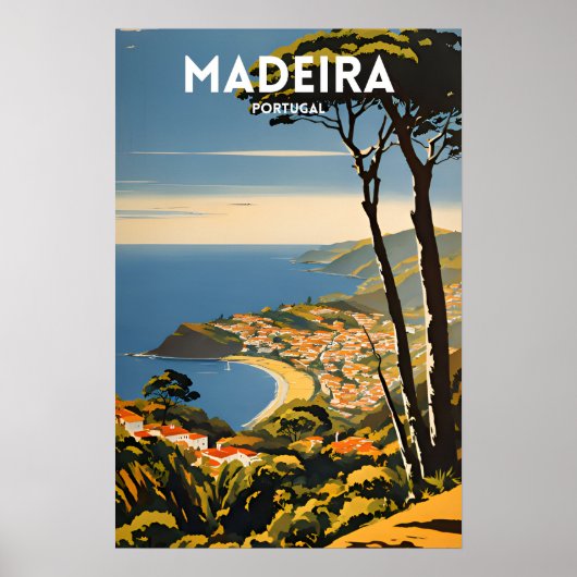 Poster Madère Portugal (Devant)