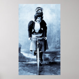 Poster Madge Lessing 1902 - cru cyan