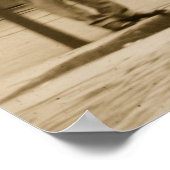 Poster Madison Ave de Summit St, Toledo, OH début 1900 (Coin)