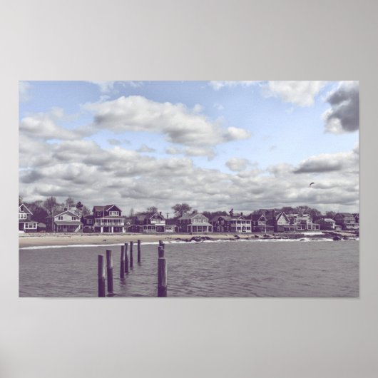 Poster Madison Beach, Connecticut (Devant)