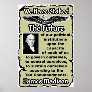Poster Madison : Dix Commandements