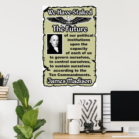 Poster Madison : Dix Commandements (Bureau à domicile)
